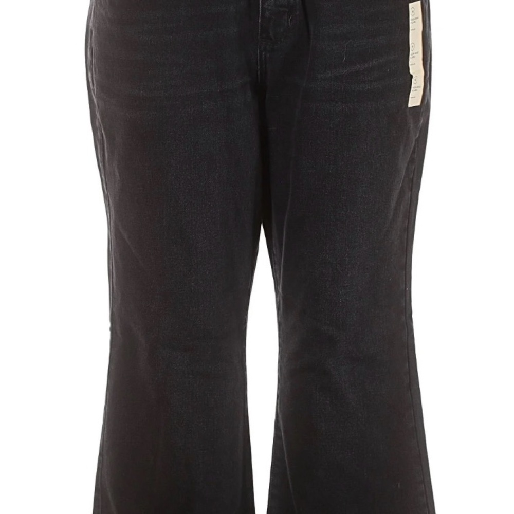 Universal Thread Women's Flare Black Jeans Comfort Stretch 12 Short